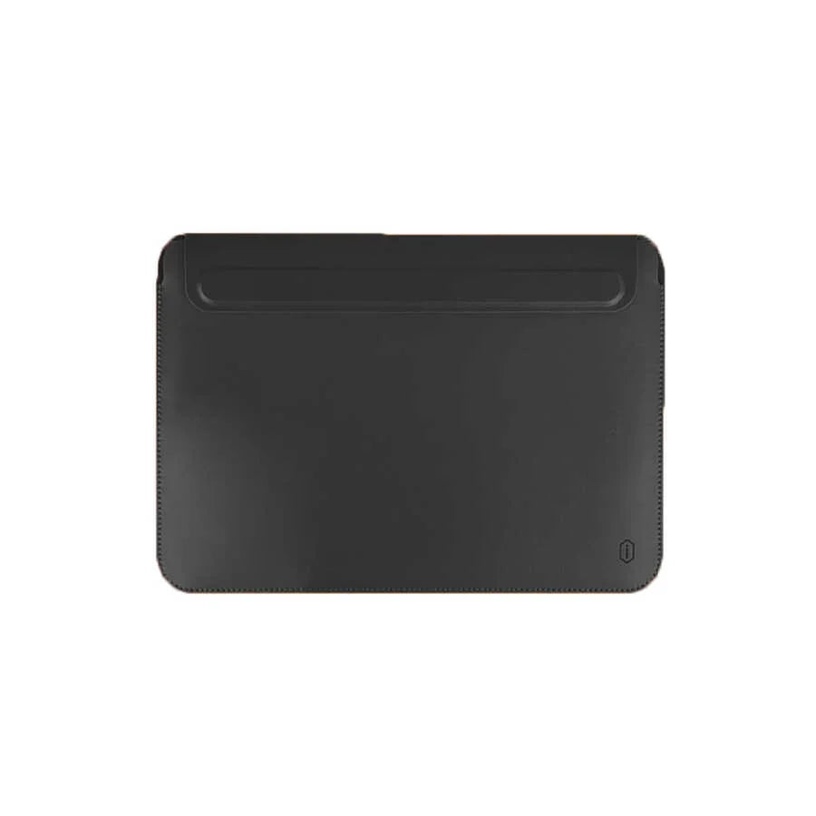Wiwu Skin Pro Slim Stand Sleeve For Macbook Pro 16 - Black - Tashqila Wiwu Skin Pro Slim Stand Sleeve For Macbook Pro 16 - Black - Tashqila